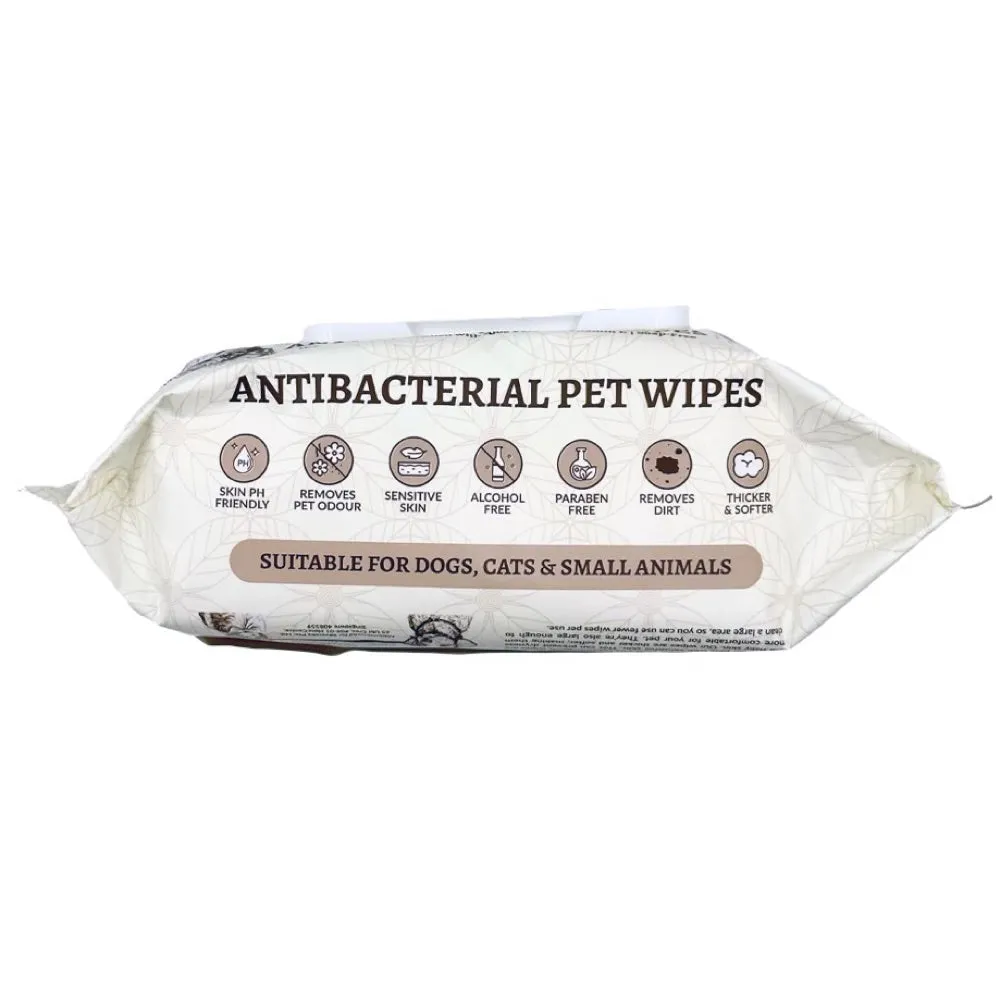 3 FOR $11.90: Care For The Good Antibacterial Pet Wipes For Cats & Dogs (Pomegranate) 100pc