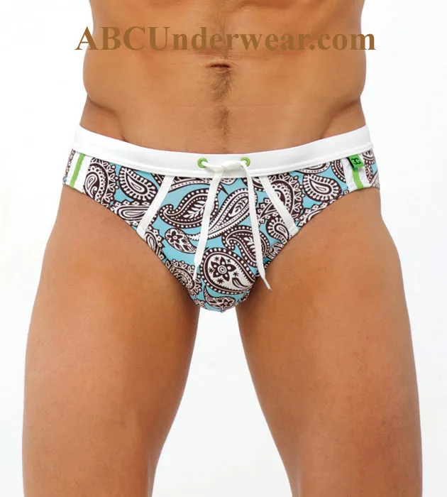 3G Bandana Brazilian Cut Men's Swimsuit - Closeout