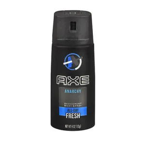 Axe Deodorant Body Spray Anarchy 4 Oz By Axe