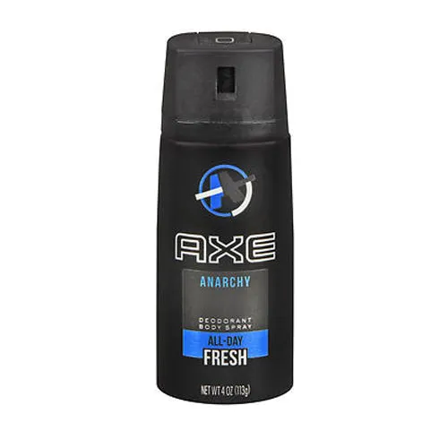 Axe Deodorant Body Spray Anarchy 4 Oz By Axe