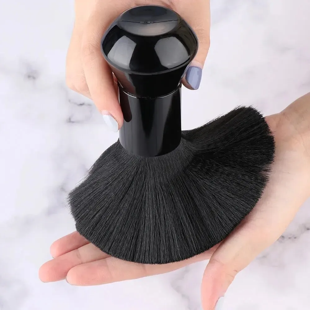 Barbershop Hair Cut Brush Black Hairdressing Duster for Neck Hair Cleaning and Cutting Barber Accessories and Tools