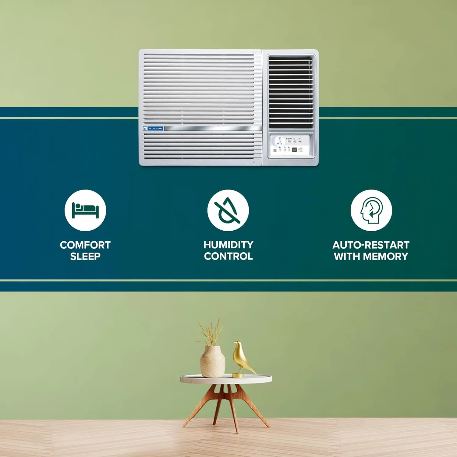 Blue Star WFE318L FIXED SPEED WINDOW AC | L SERIES | 1.5 TON | 3 STAR 2025