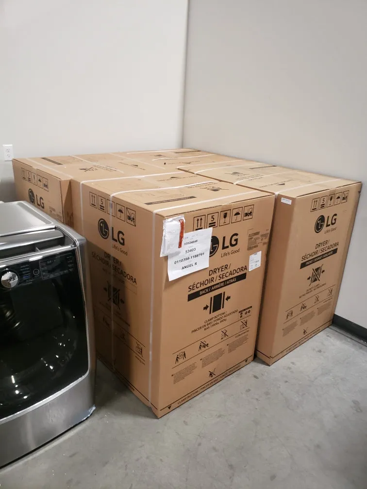 BRAND NEW LG ELECTRIC DRYER - NEW IN BOX - DRY12093