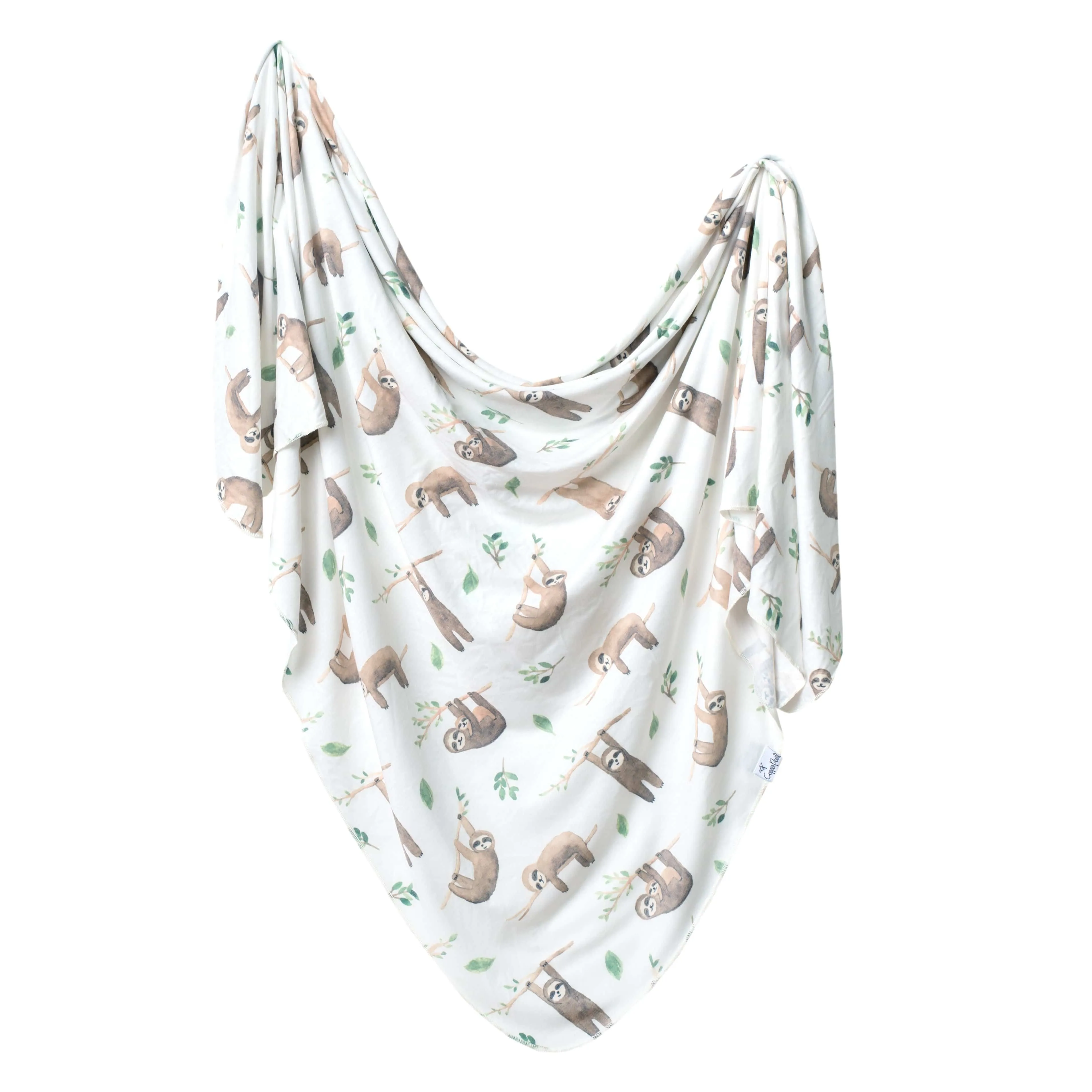 Copper Pearl Soft Knit Swaddle Blankets
