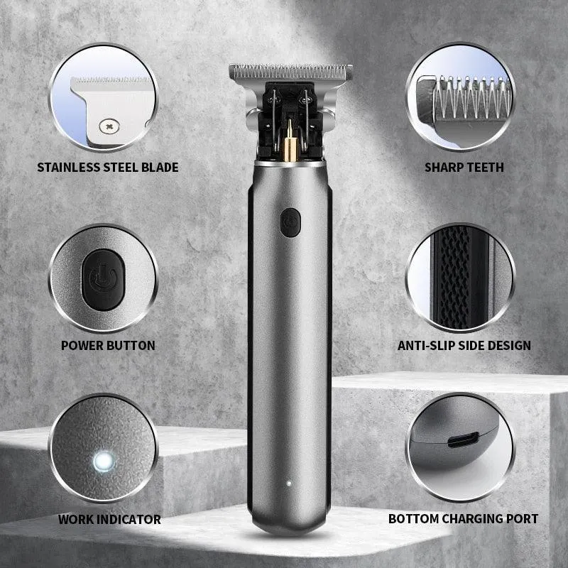 Cordless Electric Hair Clipper for Men Haircut Trimmer USB