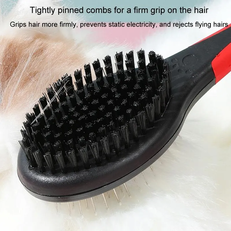 Double Sided Pet Comb For Clean Grooming