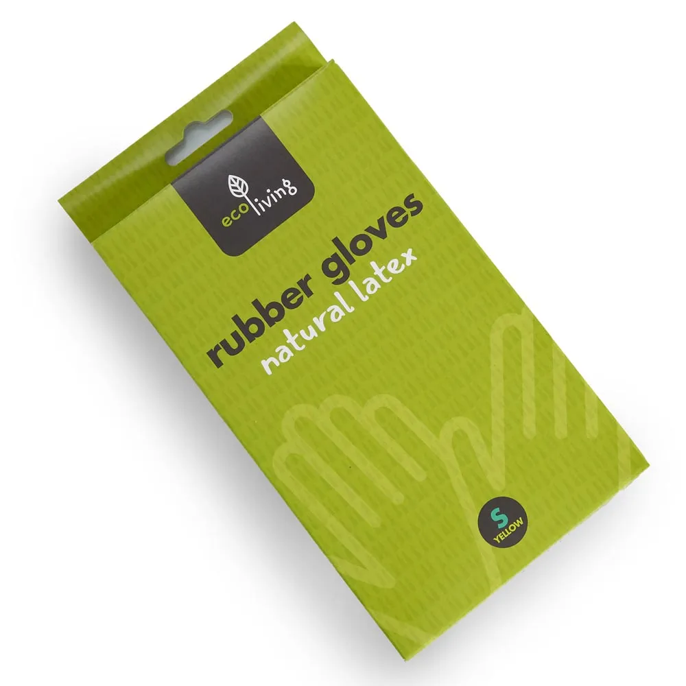 Ecoliving Natural Latex Rubber Gloves