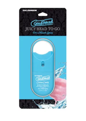GoodHead - Juicy Head Dry Mouth Spray To-Go - Cotton Candy - .30 fl. oz.