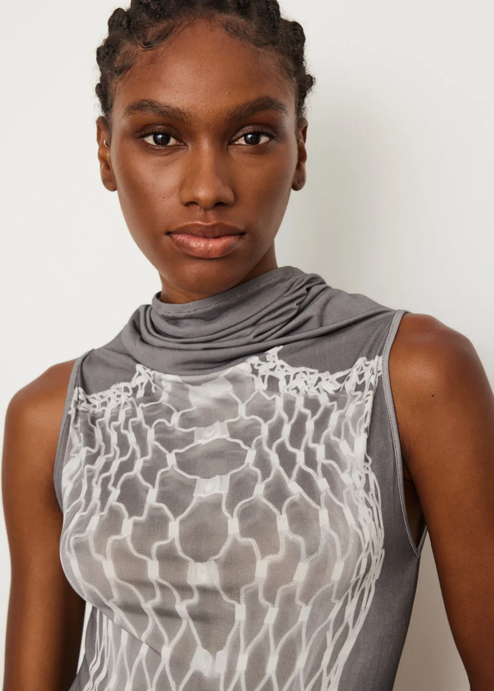 Jersey Printed Dress