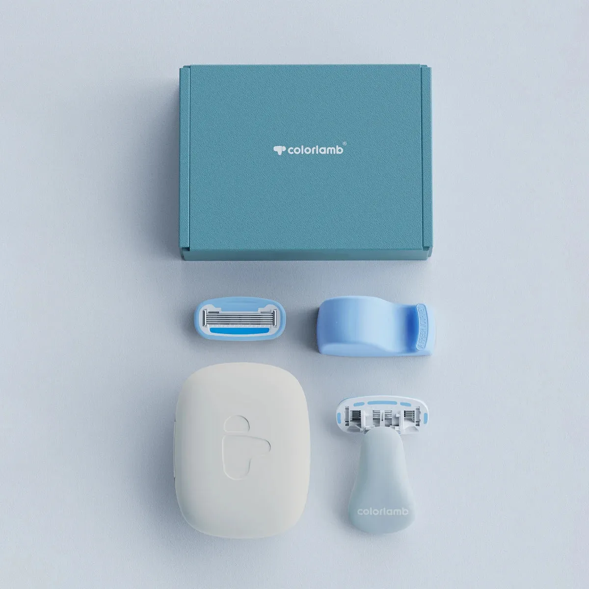 Portable Women's Shaving Razor Set