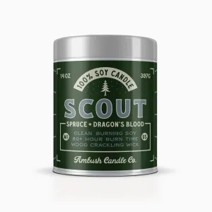 Scout | Spruce   Dragon's Blood 14oz Soy Candle