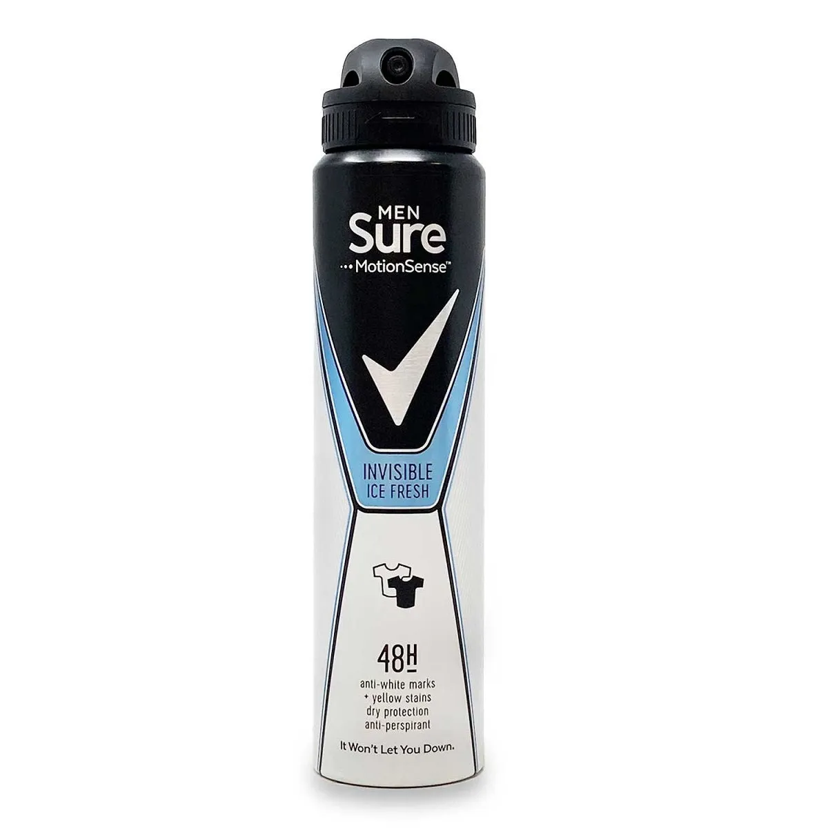 Sure Men Invisible Ice Aerosol Anti-Perspirant Deodorant Spray 250ml