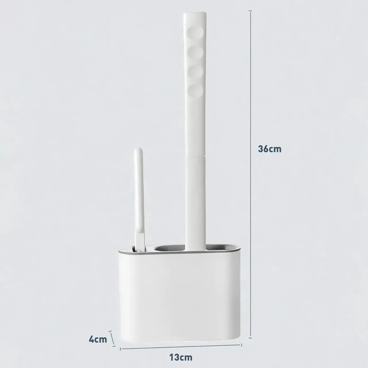 Wall Hanging Quick-Dry Toilet Brush Holder